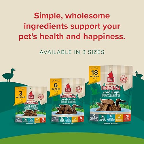 Miniatura 4 de PLATO Original Real Strips Duck 6oz, marrón