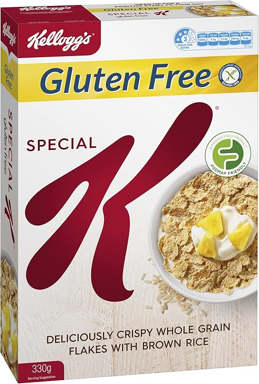 Kellogg's Special K Gluten Free Cereal 330 g Pantry