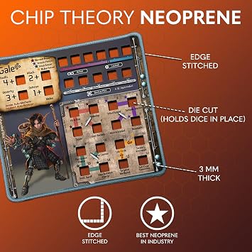 Chip Theory Games Too Many Bones: Adventure Map, Dice-Builder Strategic Fantasy RPG Game Tabletop Accessories for Ages 14 and Up, 1-4 Players
