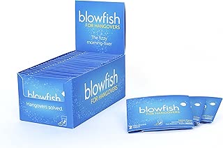 Blowfish for Hangovers - 25 Single Packs - FDA-Recognized Formulation - Guaranteed to Relieve Hangover Symptoms Fast - coolthings.us