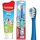 Colgate Kids Bluey Battery Powered Toothbrush and Toothpaste Bundle Bundle Bluey Bundle