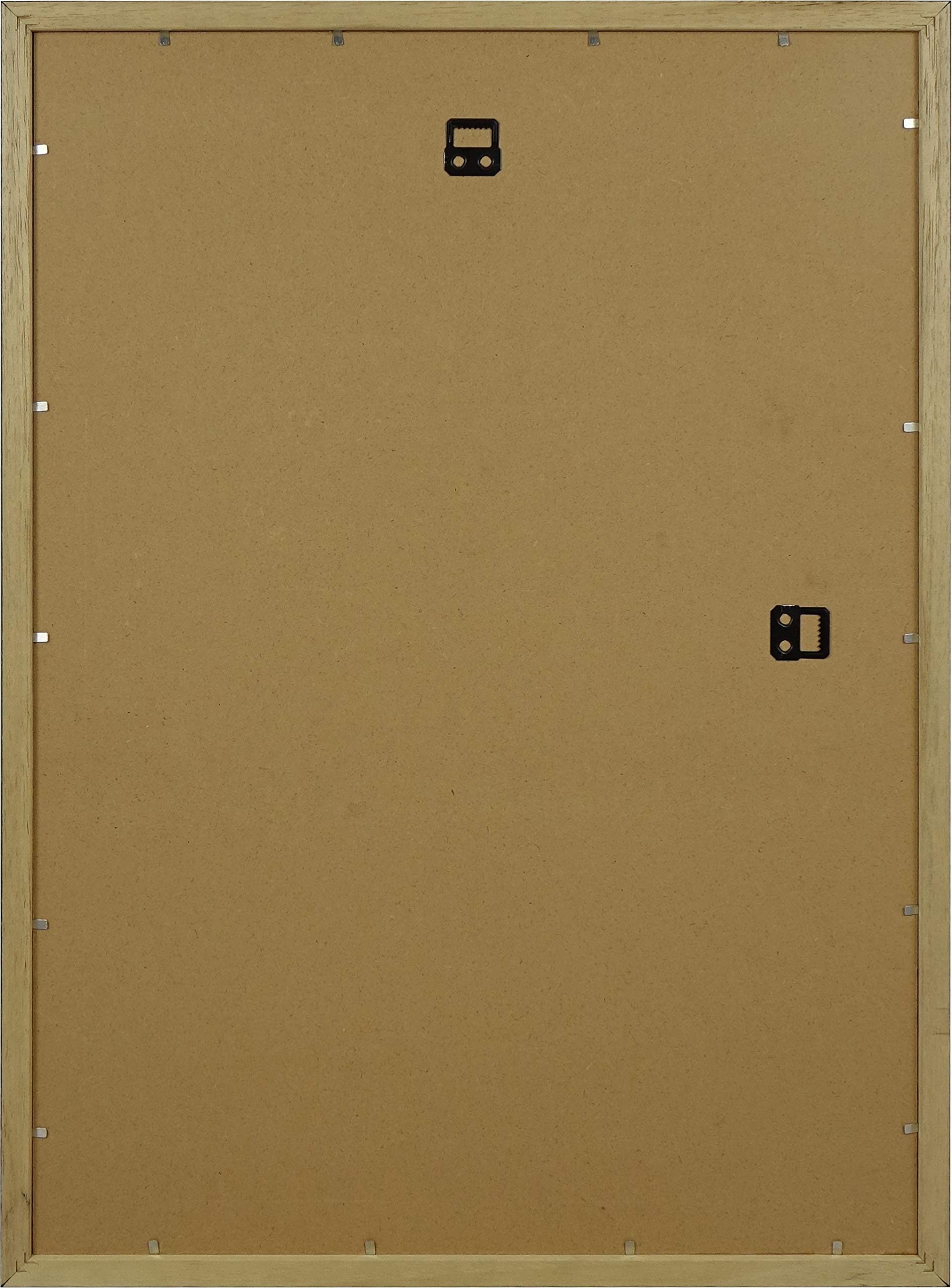 Vivarti Thin Gloss White Picture Frame (50 X 50 Cm) Portrait Or - View #5