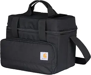 Carhartt Insulated Two-Compartment Cooler with Front Zippered Pocket