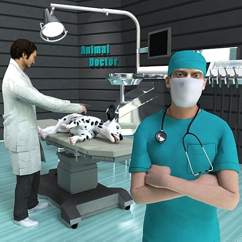 Virtual Pet Doctor Animal Rescue Hospital Games: Adventure Animal Doctor Vet Clinic Pet Care Games For Kids - Cute Cat & Pet Dog Sim 3d