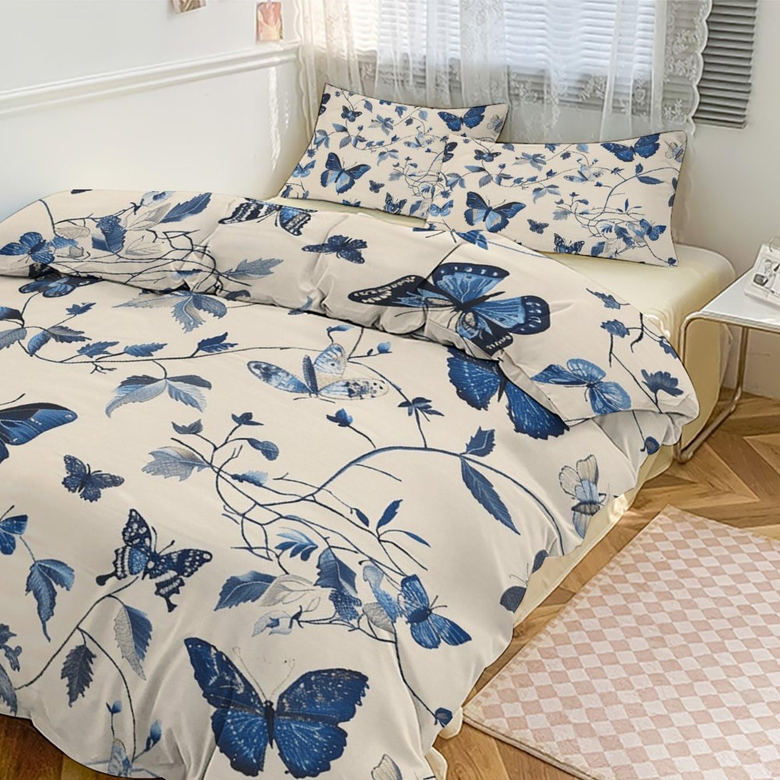 Housse de couette grand lit contre la transpiration nocturne parure douce