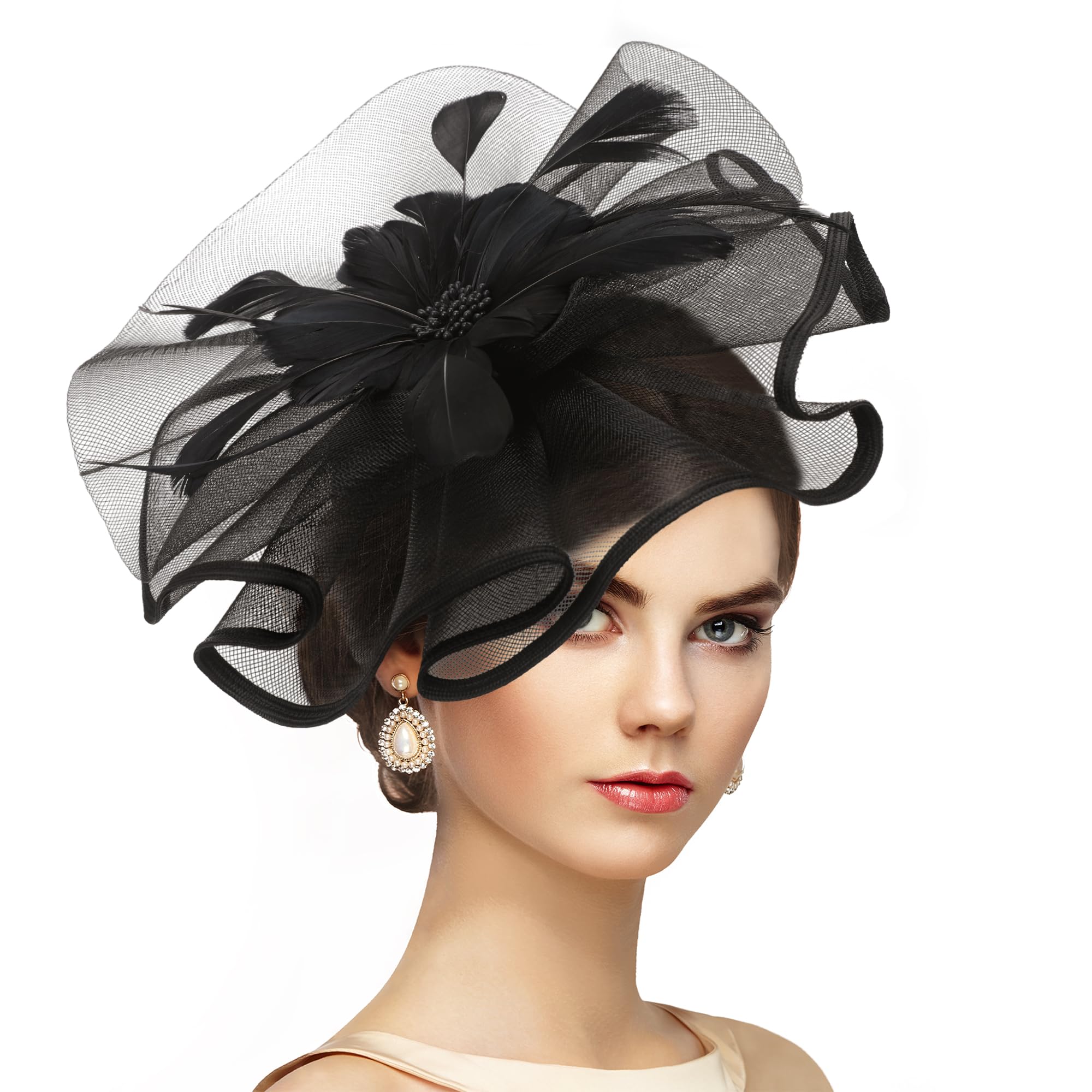 Zinniday Vintage Tea Party Hat