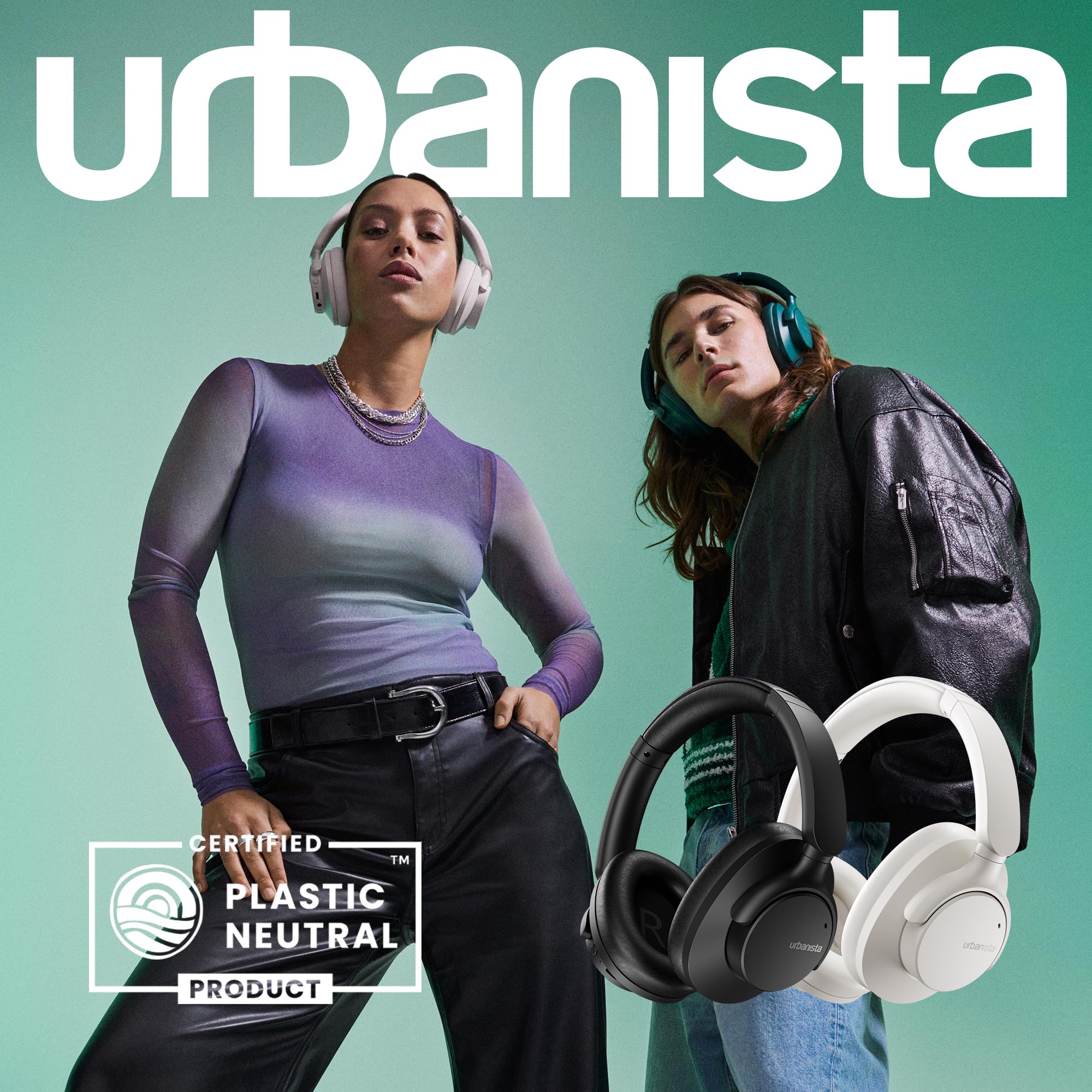 Urbanista Auriculares Valencia, Talla Única, Blancos Nube