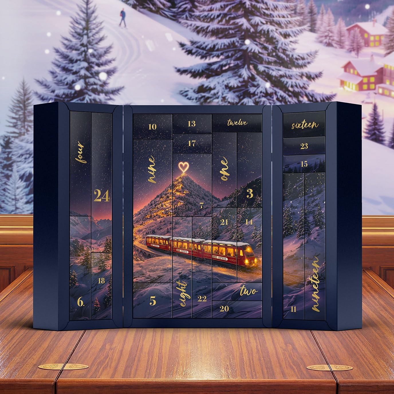EIS Premium erotischer Adventskalender 2026 für Erwachsene Single und Paare | Sex Shop | Erotik Set