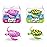 Robo Alive Robo Turtle Robotic Swimming Turtle (Green + Pink) by ZURU Water Activated, Comes with Batteries, Exclusive (2 Pack)