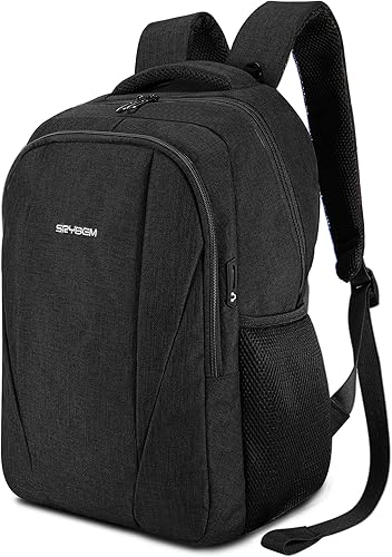 Miniatura 1 de Mochila para laptop con funda para laptop, mochila unisex para llevar en mochilas de artículos personales, Negro -, Mochila para laptop