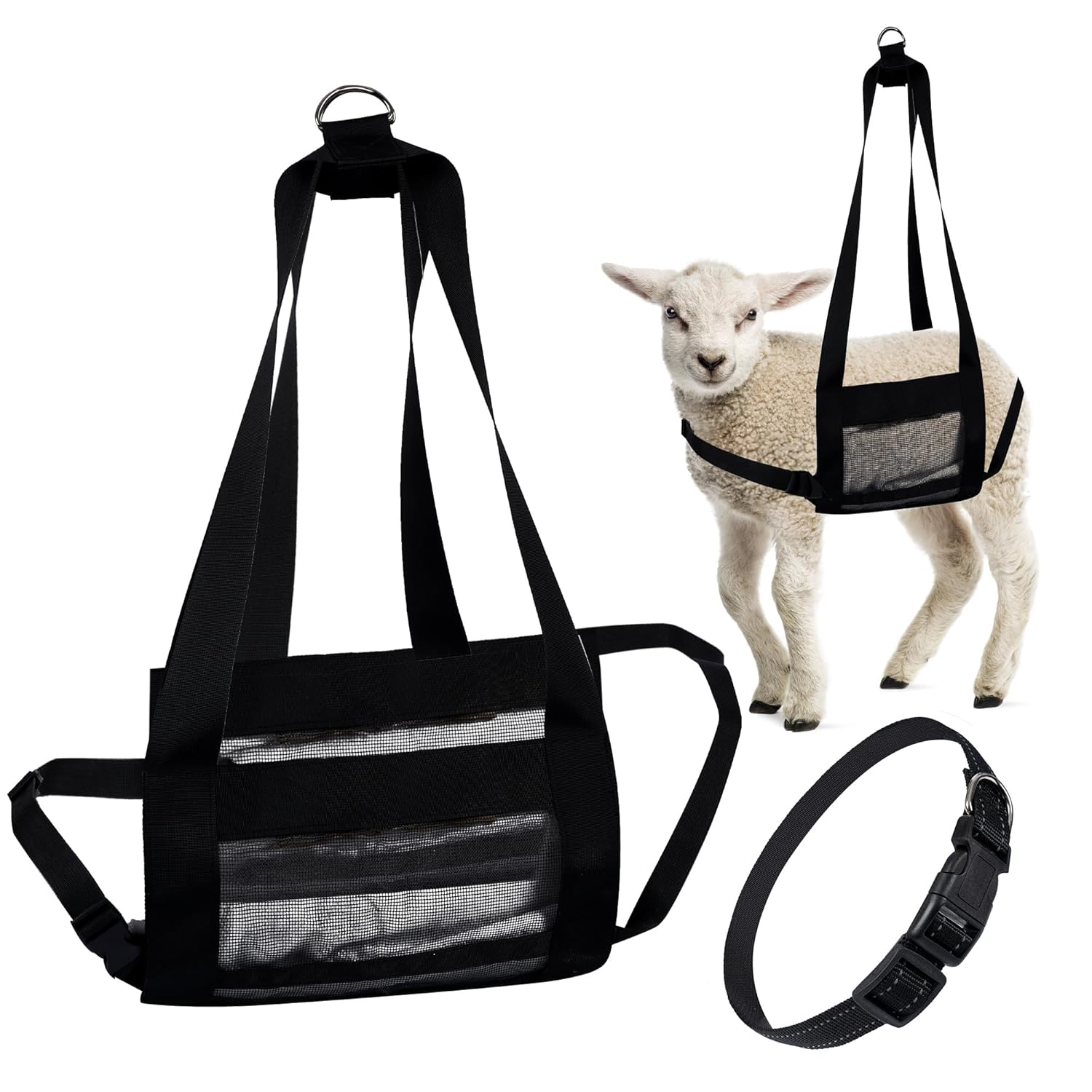 Calf Sling for Goat, Lamb, Sheep & Alpaca - Animal Weighing Sling - Newborn Livestock Calves & Baby Dogs