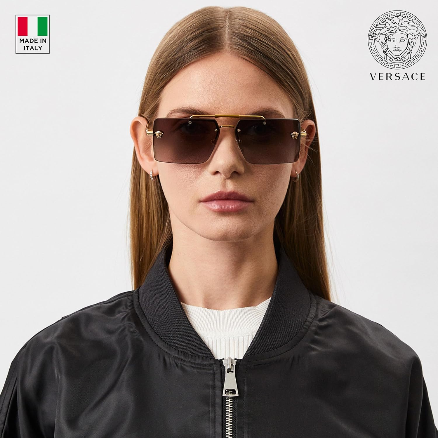 Versace VE2245 Óculos de sol retangulares não polarizados de 60 mm para mulheres – Armação de metal dourado com hastes douradas, 100% de proteção UV, óculos de sol leves e… em promoção! Veja a oferta e mais achadinhos de Óculos de sol 7 Hoje é o melhor dia para comprar Versace VE2245 Óculos de sol retangulares não polarizados de 60 mm para mulheres – Armação de metal dourado com hastes douradas, 100% de proteção UV, óculos de sol leves e… com aquele preço maroto! Promoção! Aproveite a oferta! 7