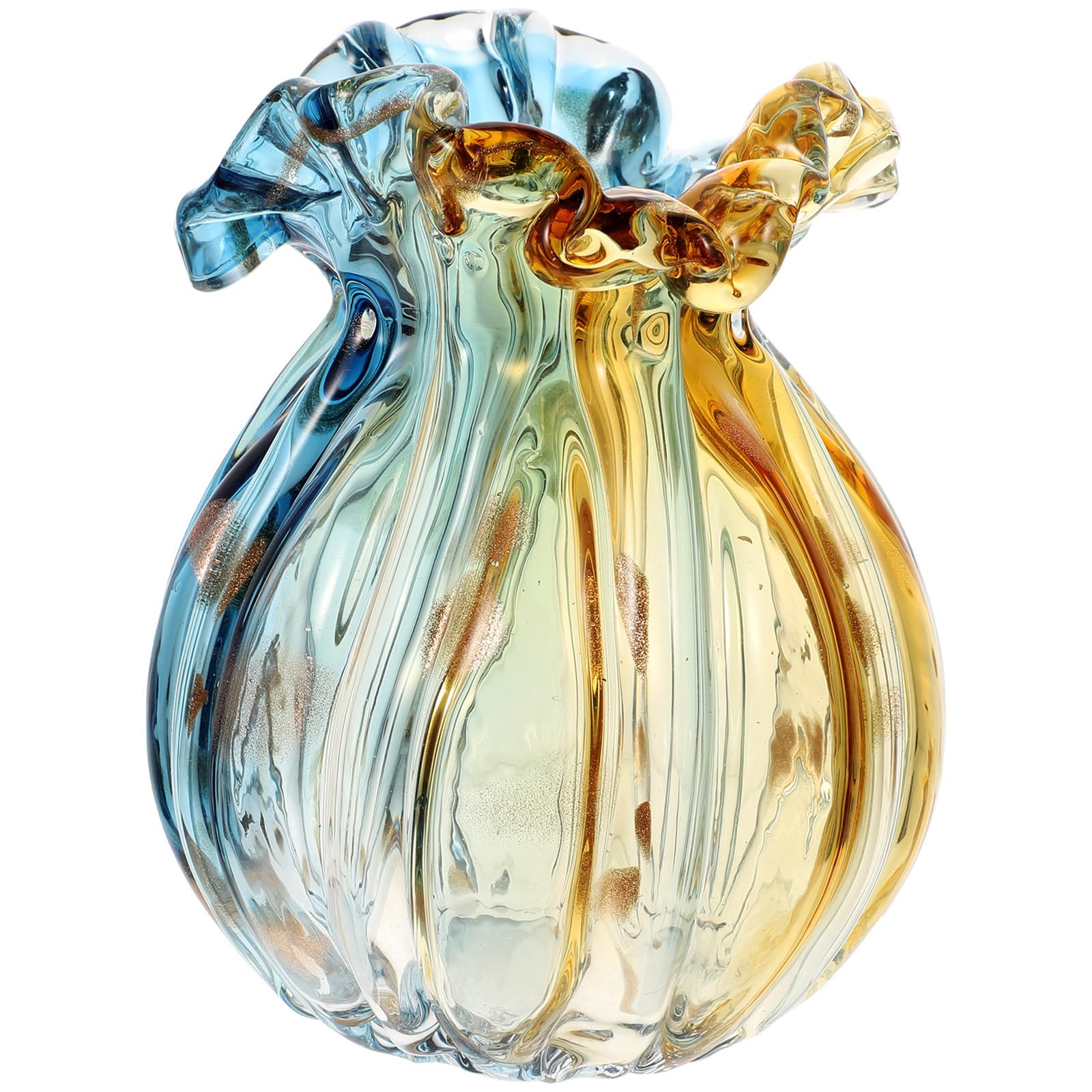 Vaso in Vetro dal Design Moderno per Fiori Freschi