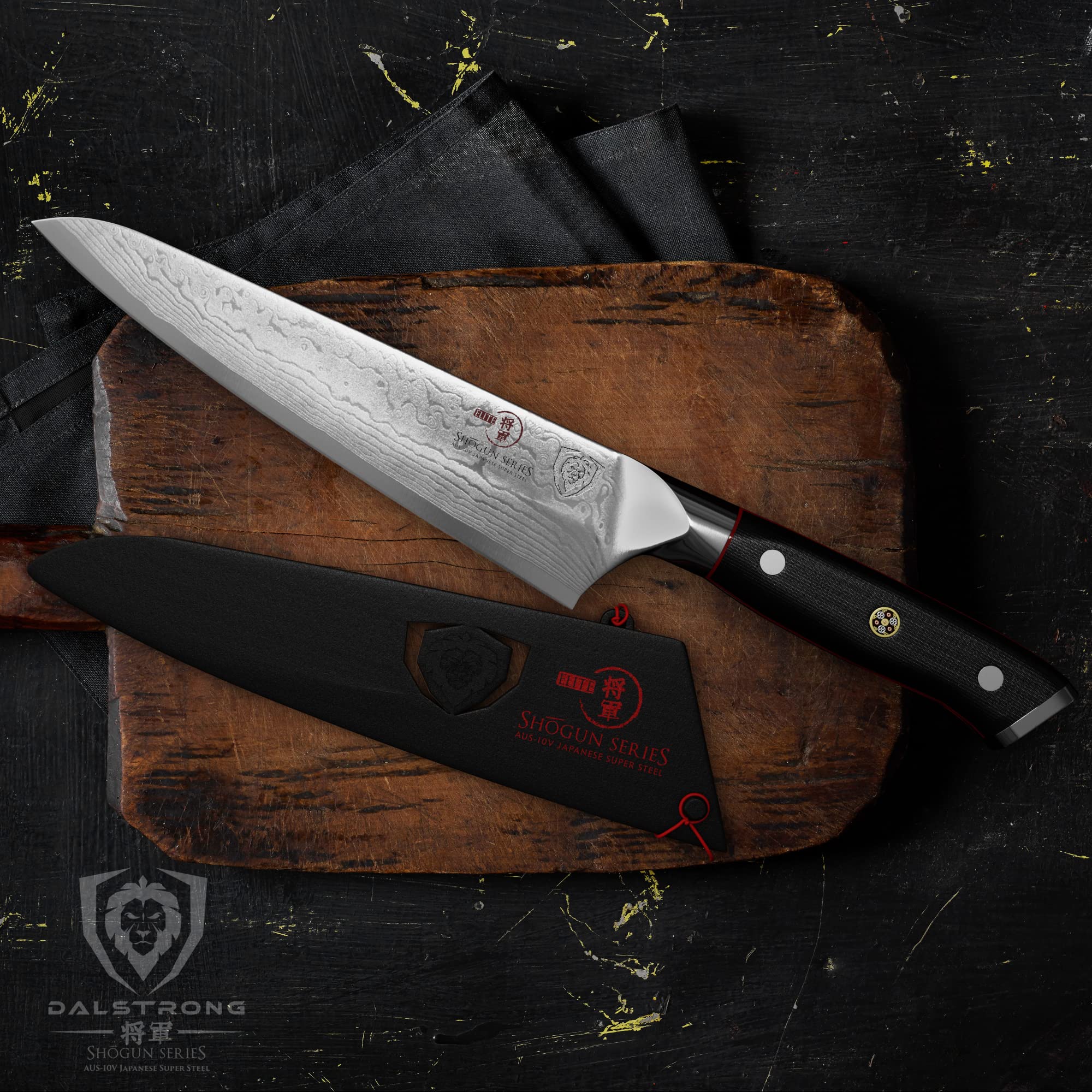 Dalstrong 7" Chef Knife - AUS-10V Damascus — Amazon image 6