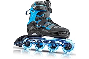 papaison Adjustable Inline Skates for Kids and Adults