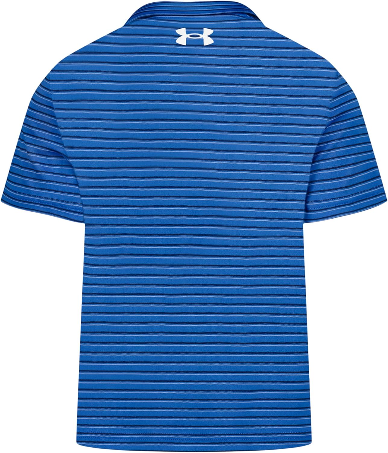 Under Armour Boys Matchplay Short Sleeve Golf Polo, Lightweight Performance Stretch, Logo Detailing