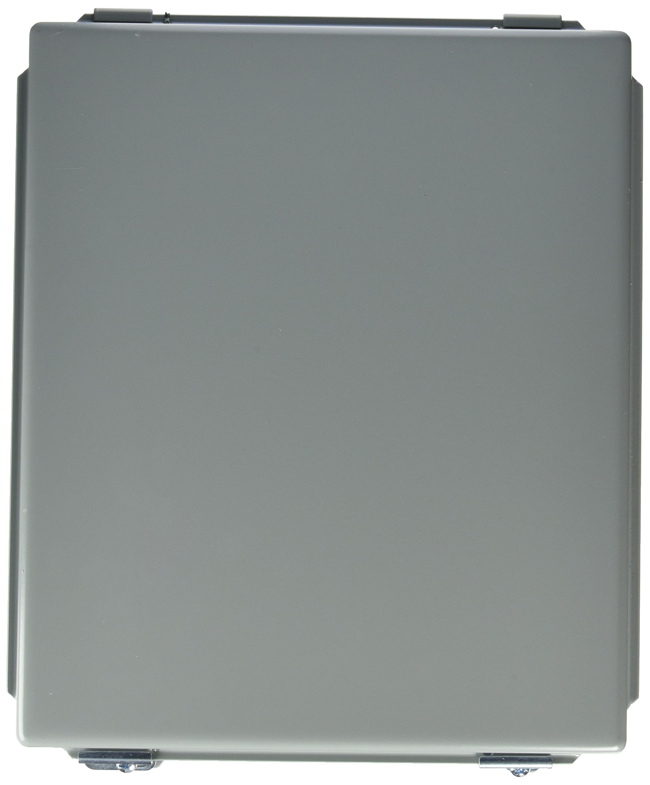 Hoffman A1210LP J Box, NEMA 12, Lift-Off Cover, Steel, 12.00" x 10.00" x 5.00", Gray