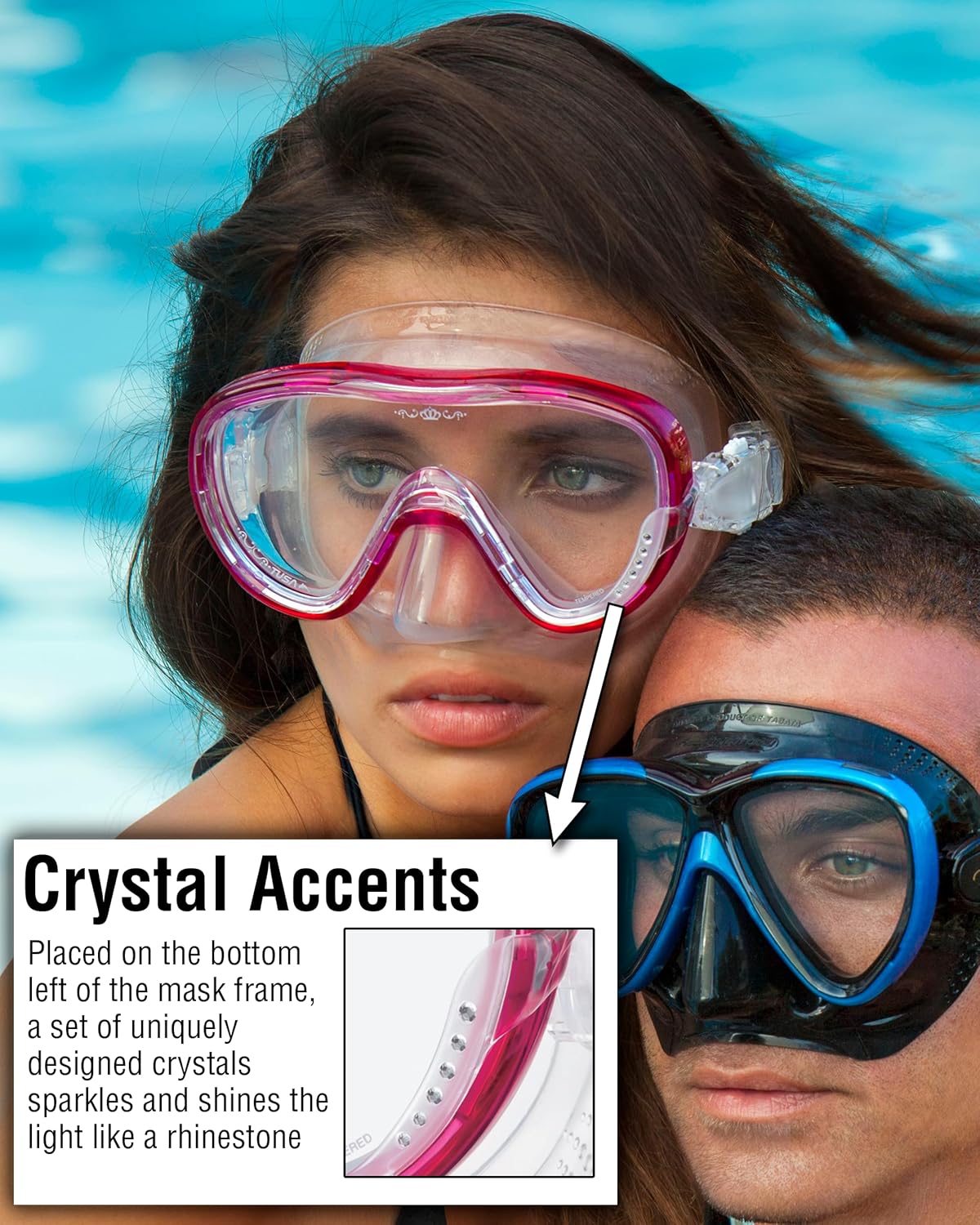 TUSA M-1002 Freedom Tina Scuba Diving Mask