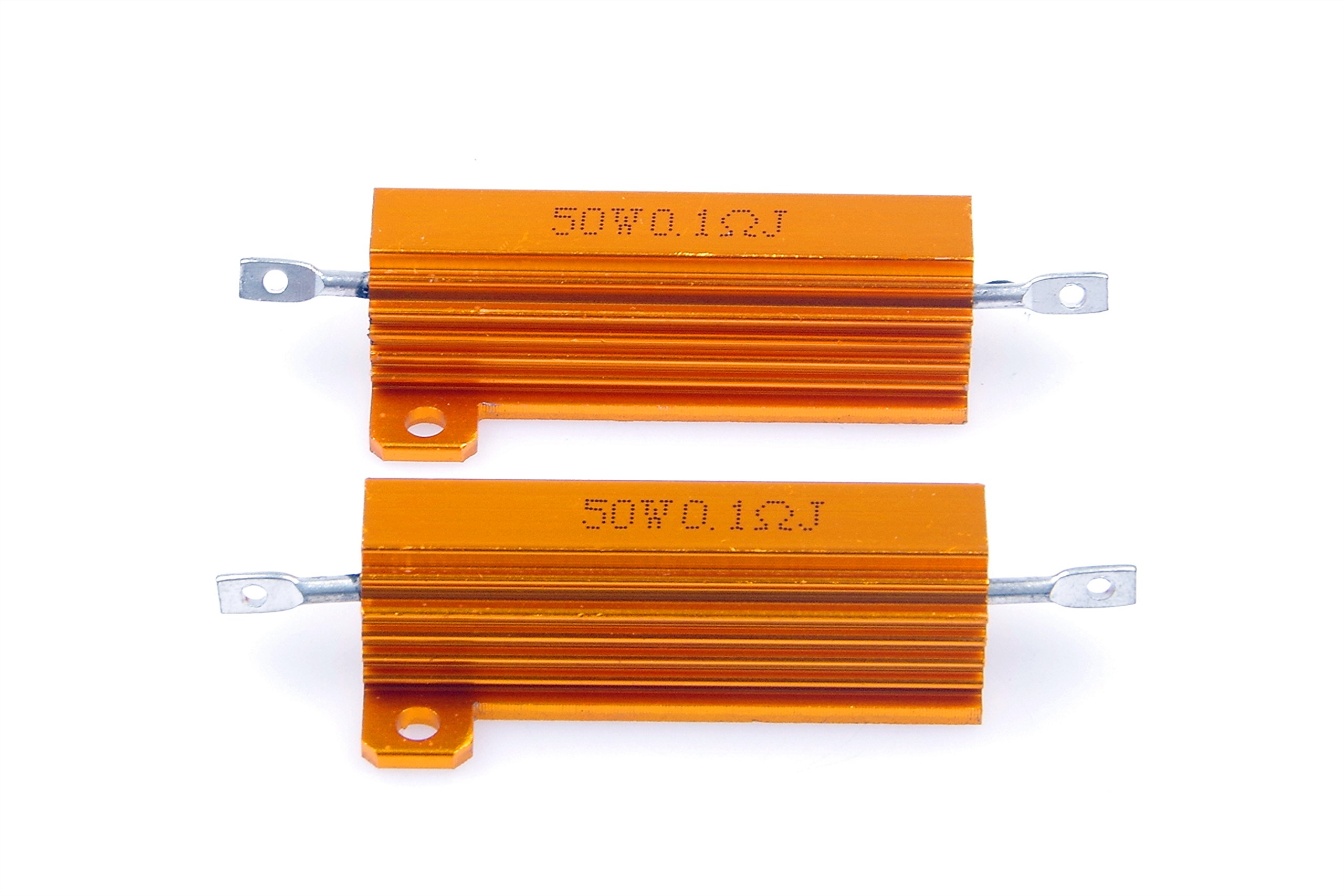 2 Stück 50 Watt 470 Ohm Alu-Widerstände – Perfekt Für Wechselrichter, LED & Lautsprecher
