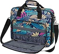 Vista 9 de BAGLHER Bolsa Organizadora de Punto de Cruz y Bordado - Gran Almacenamiento Portátil para Proyectos con 3 Compartimentos, Estuche de Transporte