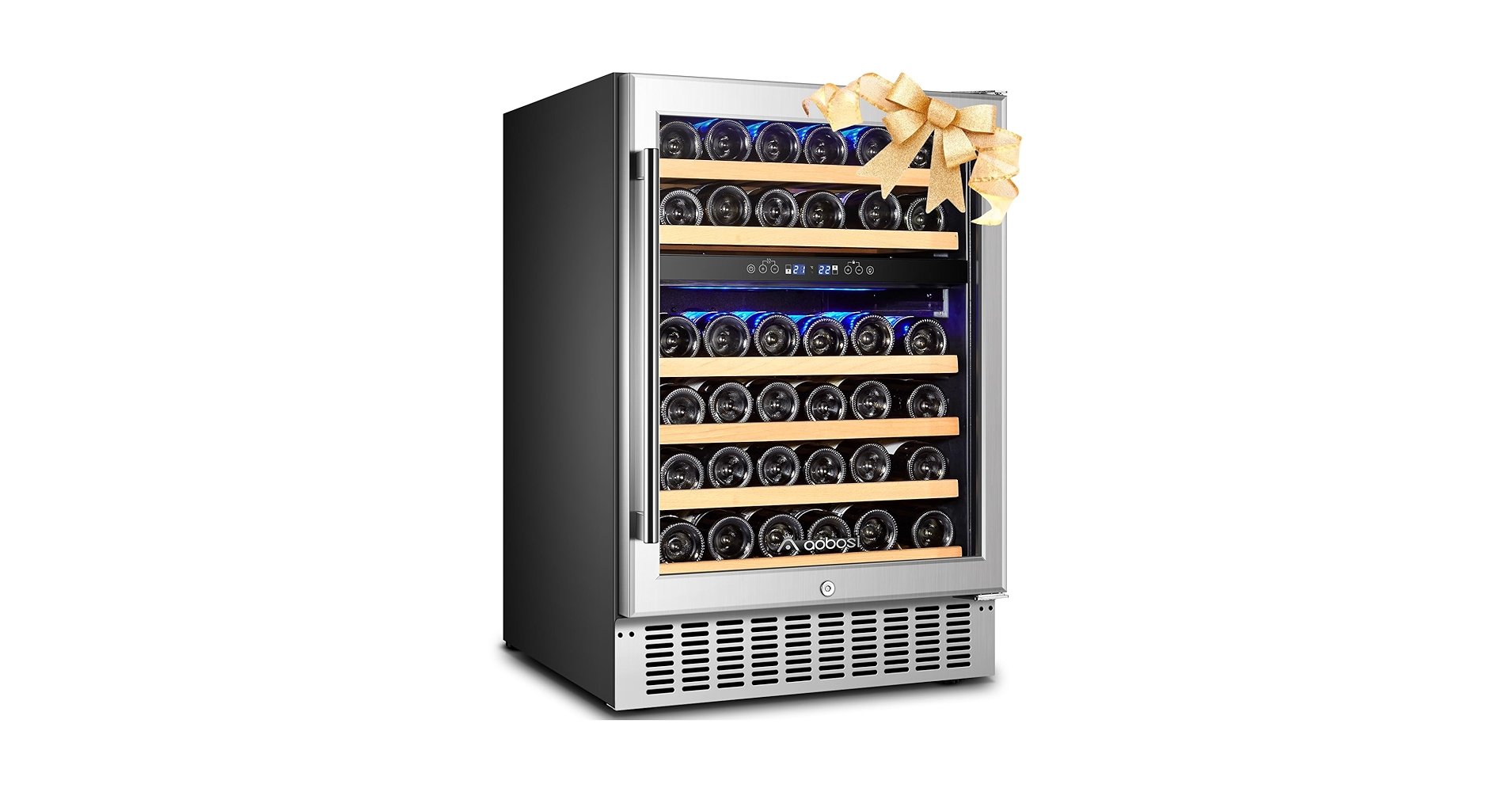 Amazon.com: AAOBOSI 46 Bottles Wine Fridge, 24 Inch Wine