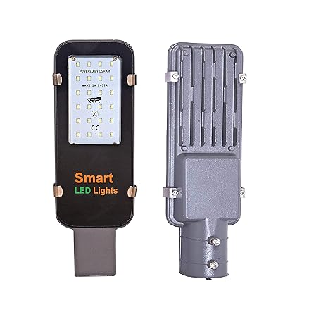 Smart LED Solution Metal Waterproof Street Lights (30W, White)