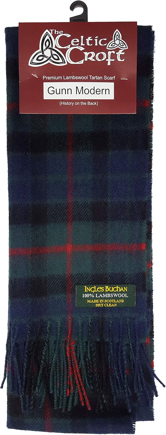 Gunn Tartan Lambswool Scarf