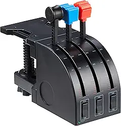 Alavancas de Eixo de Simulação Profissional FLIGHT THROTTLE QUADRANT