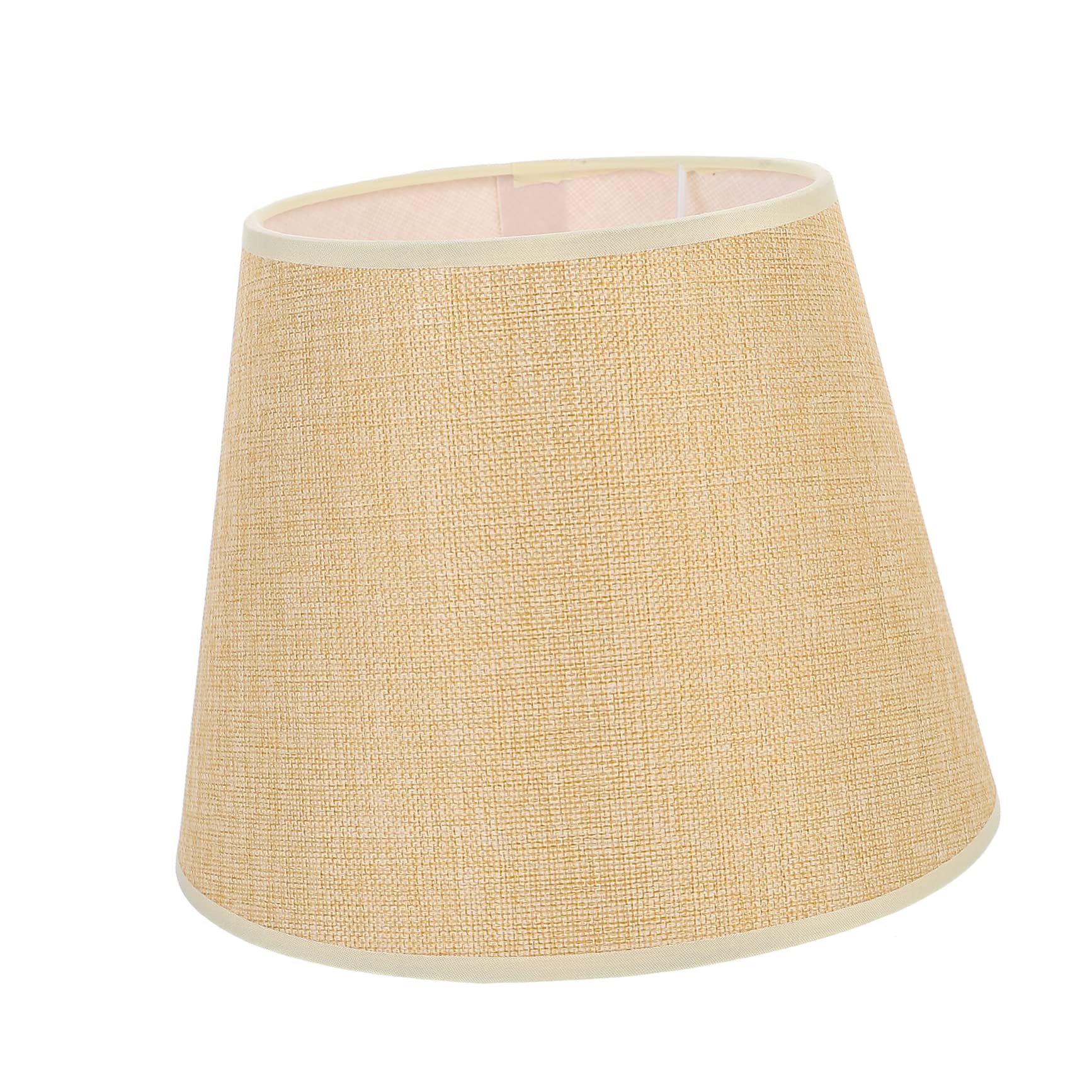 Paralume in Stoffa Beige per Lampade da Parete e Soffitto Coprilampada Protettivo Decorativo Materiale Resistente e Facile da Installare