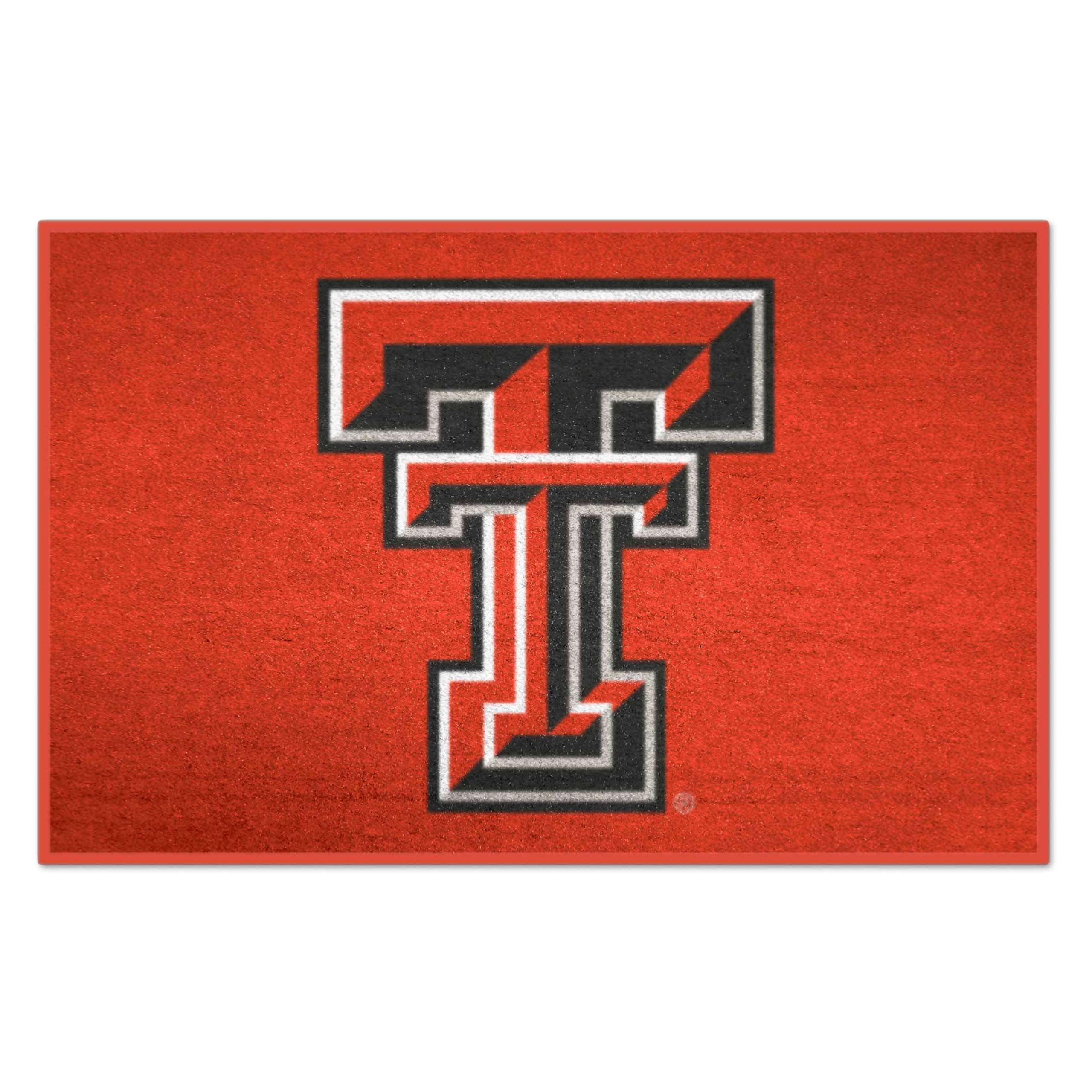 Alfombra de inicio de nailon FANMATS NCAA Texas Tech University Red Raiders, 19 x 30