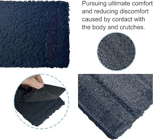 Miniatura 3 de SPRING SEAON Almohadilla de espuma viscoelástica para axilas y fundas de agarre para las manos, ajuste universal, transpirable, absorbe la humedad,