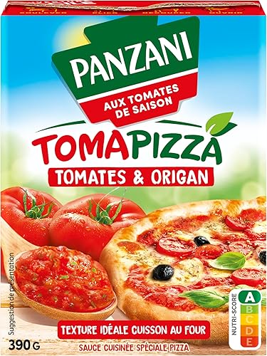 Panzani Sauce Tomate Tomapizza Tomate et Origan, 390g
