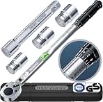 Monzana Llave Dinamométrica 1/2 Certificado TÜV Süd GS 40-210Nm