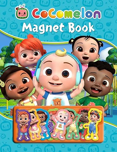 Official Cocomelon Magnet Book: With 8 magnets! A fun illustrated play book for children aged 3, 4, 5 years
