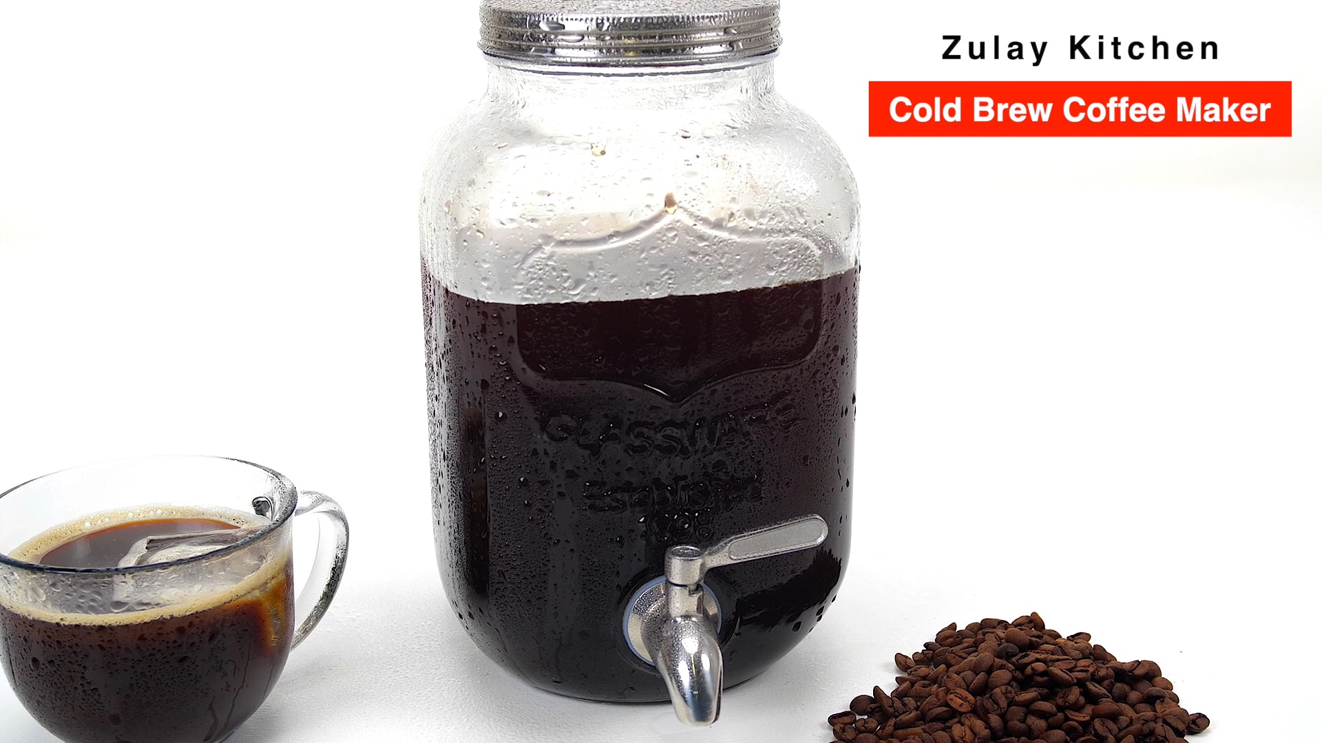 The Zulay 1 Gallon Cold Brew Coffee Maker
