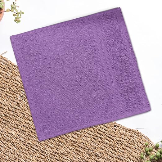 Sassoon Anatolia 1 Piece Cotton Face Towel/Hanky in 500 GSM (30cm X 30cm) – Assorted (Any Random Color) at Rs. 43
