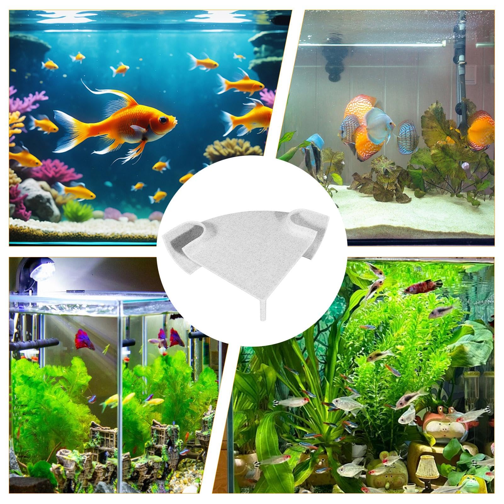 Ondergrondse aquariumtunnel en broedschuilplaats - 5 ABS