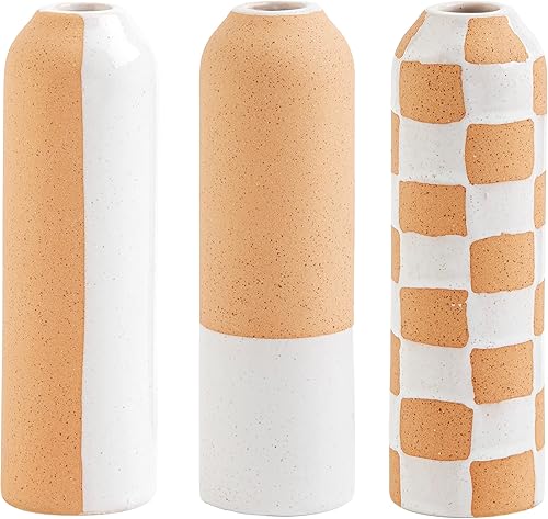 Miniatura 2 de Mud Pie Florero de terracota, horizontal