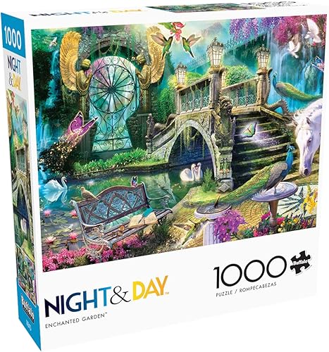 Miniatura 3 de Buffalo Games - Jardín encantado - Rompecabezas de 1000 piezas para adultos rompecabezas desafiante perfecto para noches de juego - 1000 piezas
