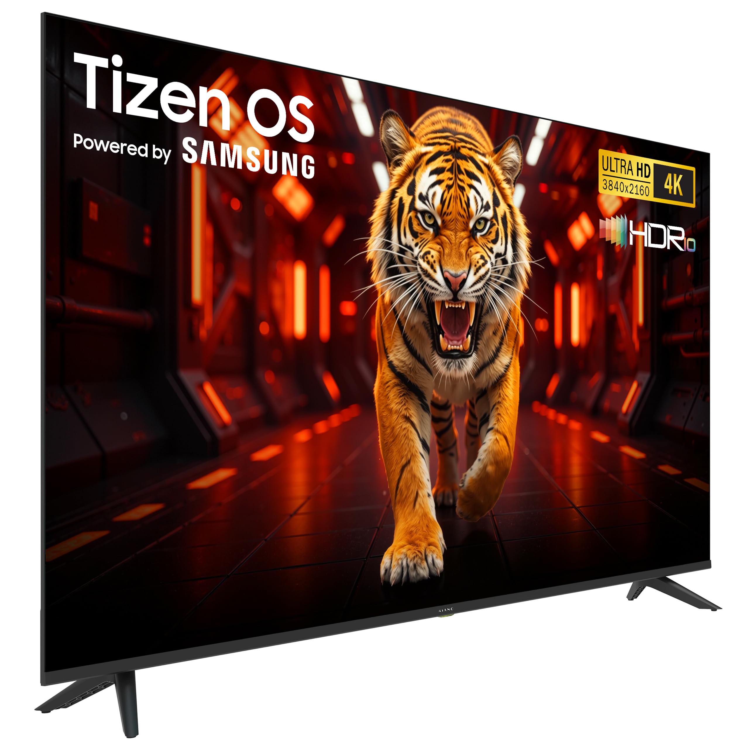 Kiano Elegance Smart TV LED 55 Pulgadas (140 cm) 4K UHD con TIZEN OS Dolby Audio, Triple Sintonizador DVB-T2/C/S2, 3× HDMI, Grabación PVR USB, Wi-Fi