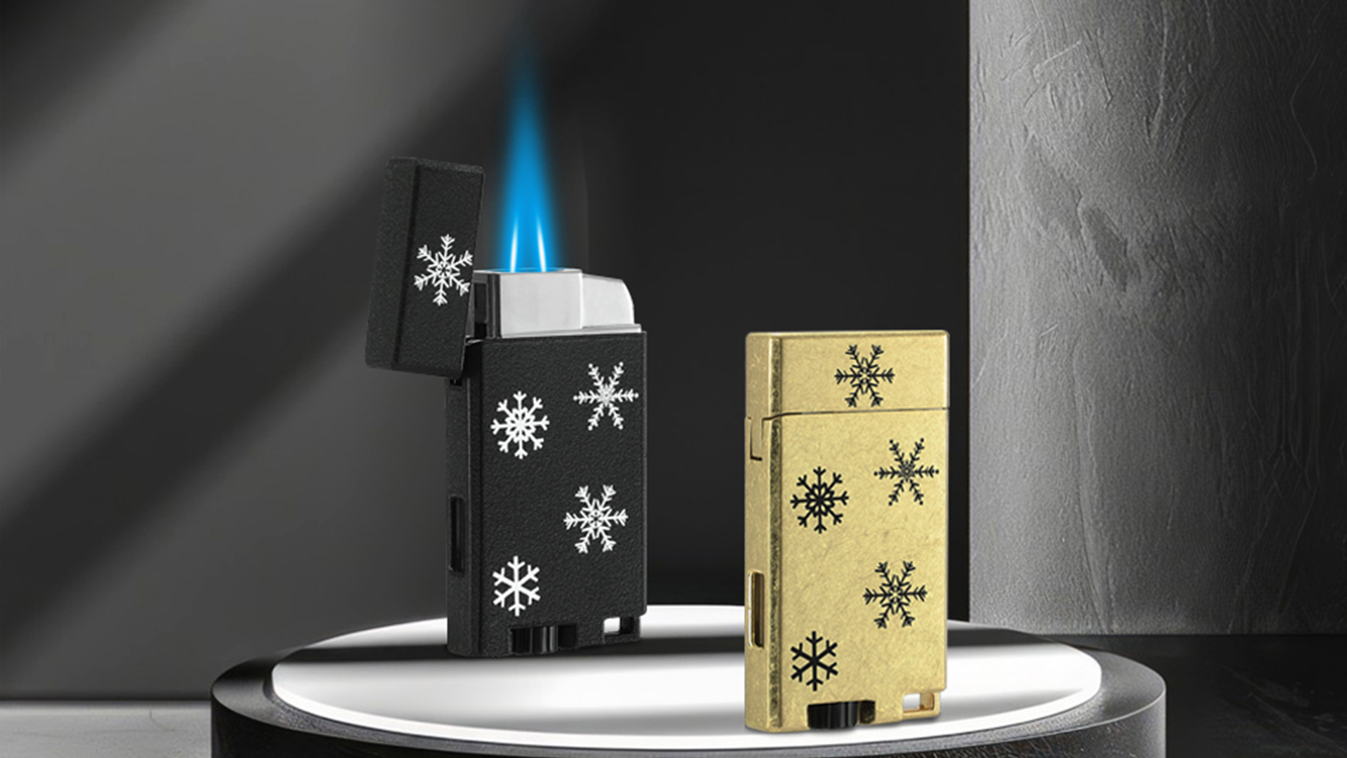 Encendedor de Butano Mate Clásico, Pack x2, Antiviento miniatura 7