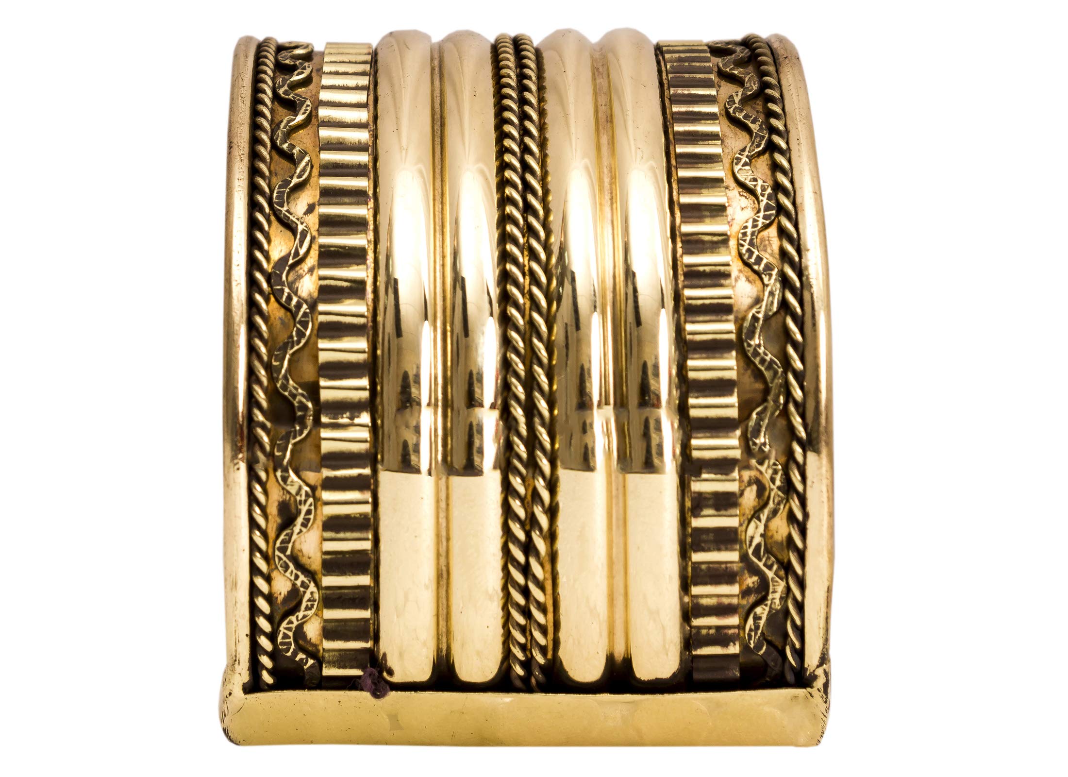 See full amazon price history chart for INDIAN ART VILLA 5 CM Width Brass Antique Designer Openable Cuff Kada Bracelet Bangle | Fashionable Wearing for Men & Women Collectibles Gift Item INDIAN ART VILLA 5 CM Width Brass Antique Designer Openable Cuff Kada Bracelet Bangle | Fashionable Wearing for Men & Women Collectibles Gift Item (B06XXLZ5VV) Amazon Price History, Amazon Price Tracker