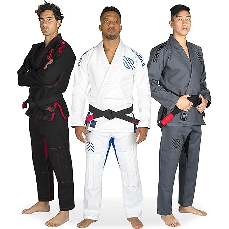 Sanabul Essential BJJ Gi for Men | Brazilian Jiu Jitsu Gi: Lightweight, Preshrunk