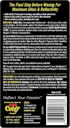 Miniatura 10 de Meguiars G19216 - lo último de los abrillantadores 16 Onzas liquidas
