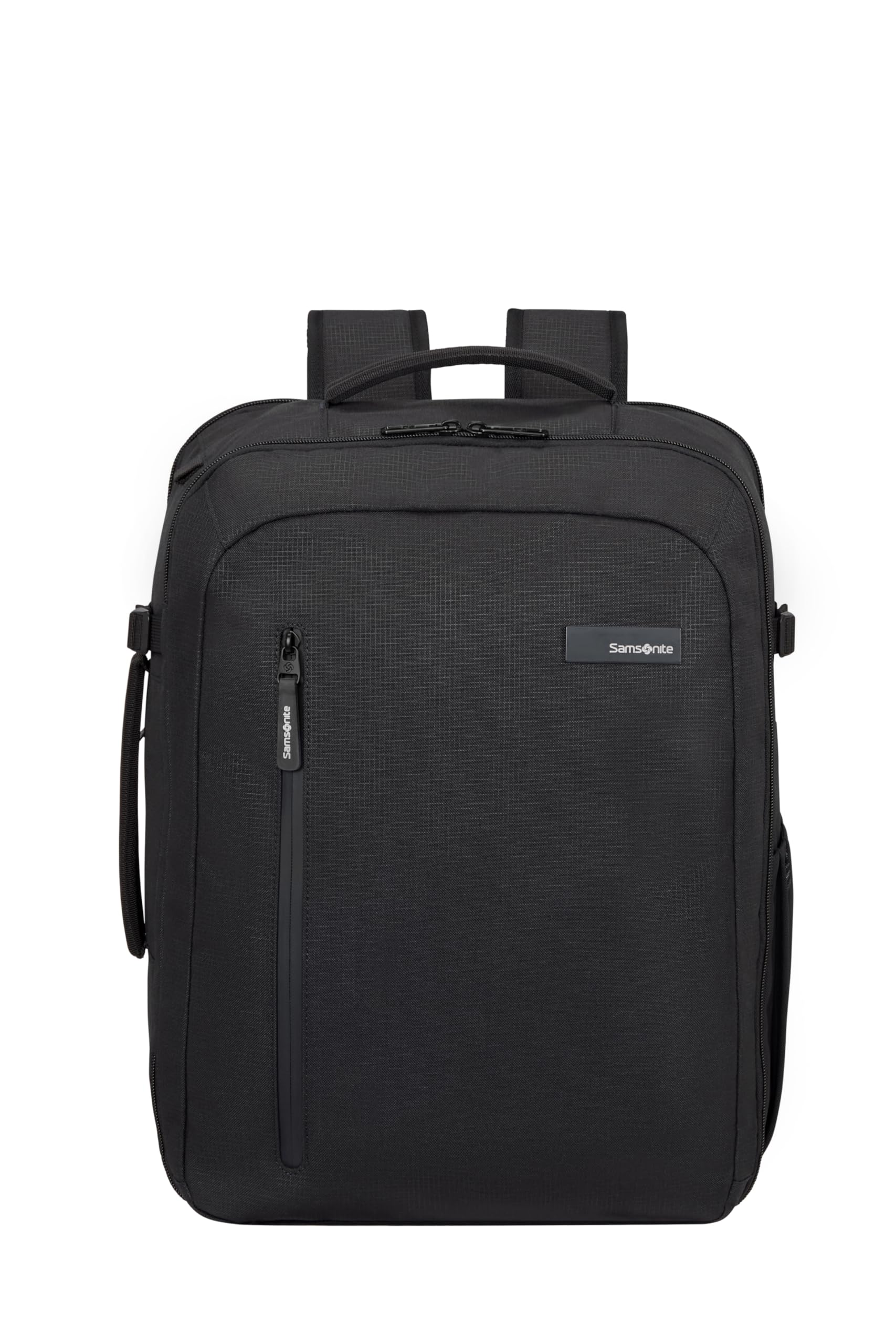Samsonite Roader - Kabinenrucksack 45x36x20 cm - Handgepäck für EasyJet, Underseat Tasche mit Laptopfach 17.3", 36 L, 0.90 KG, Schwarz (Deep Black)
