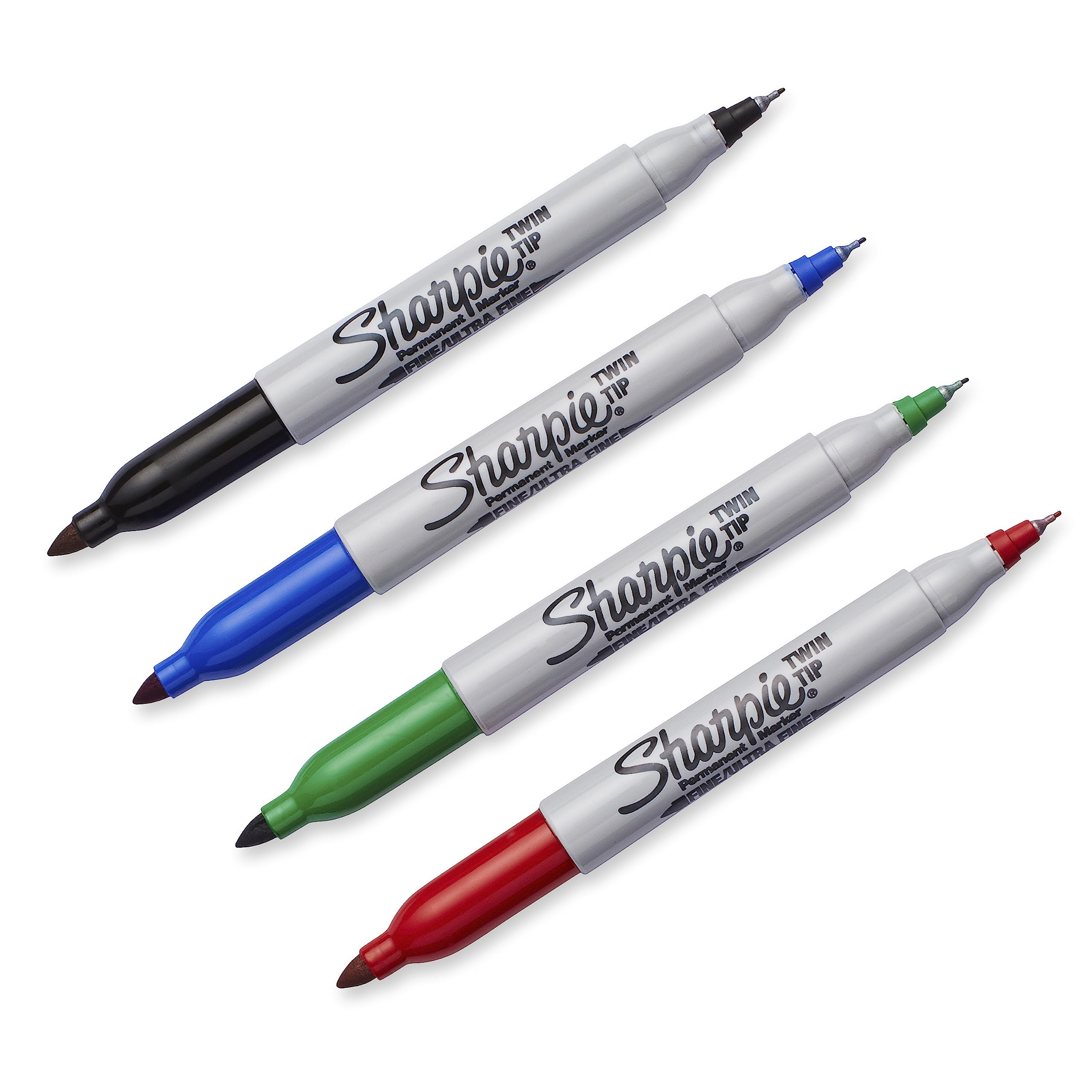 Amazon | SHARPIE 32174PP ツインチップ 油性マーカー 細字 極細