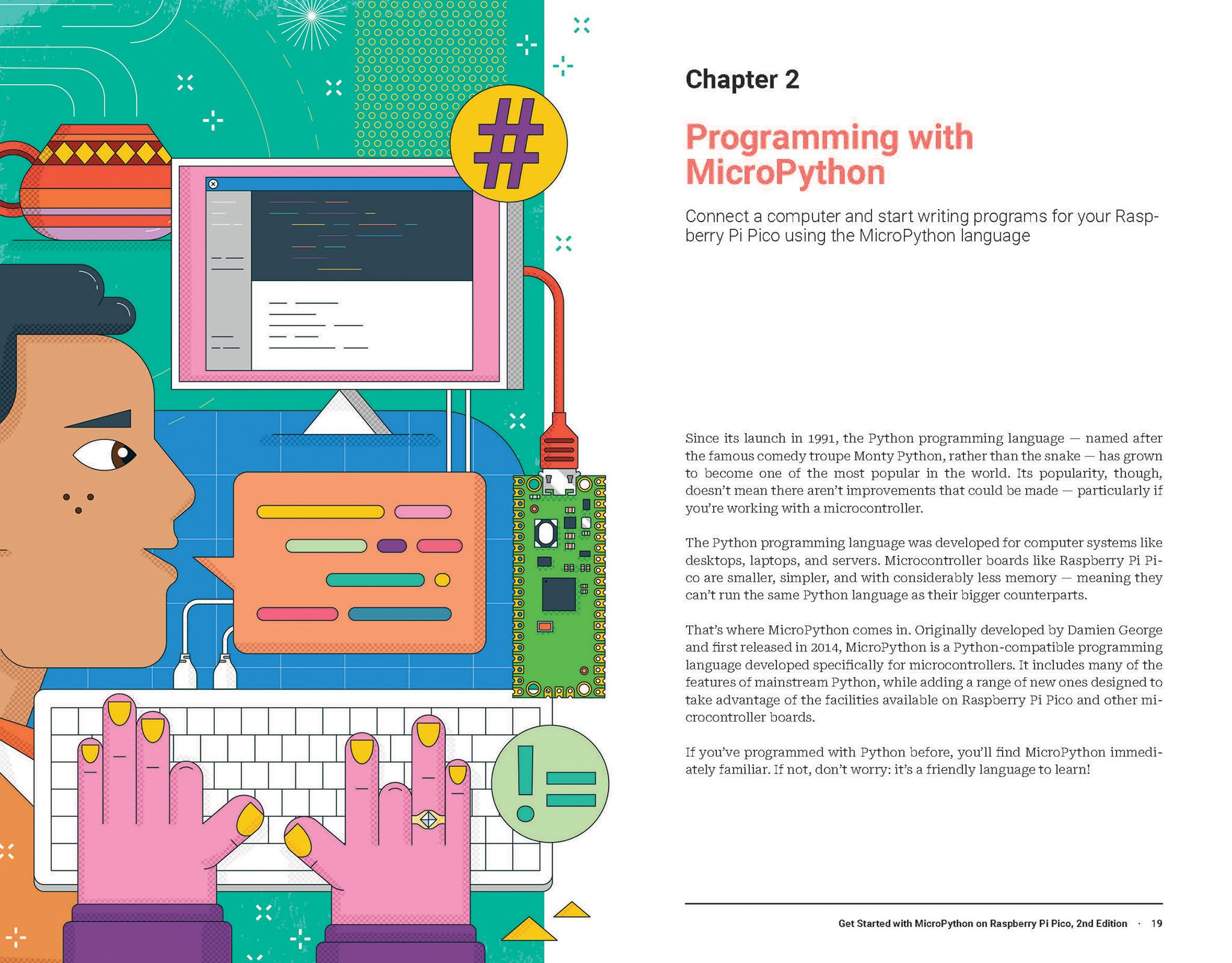 Get started with MicroPython on Raspberry Pi Pico: The Official Raspberry Pi Pico Guide