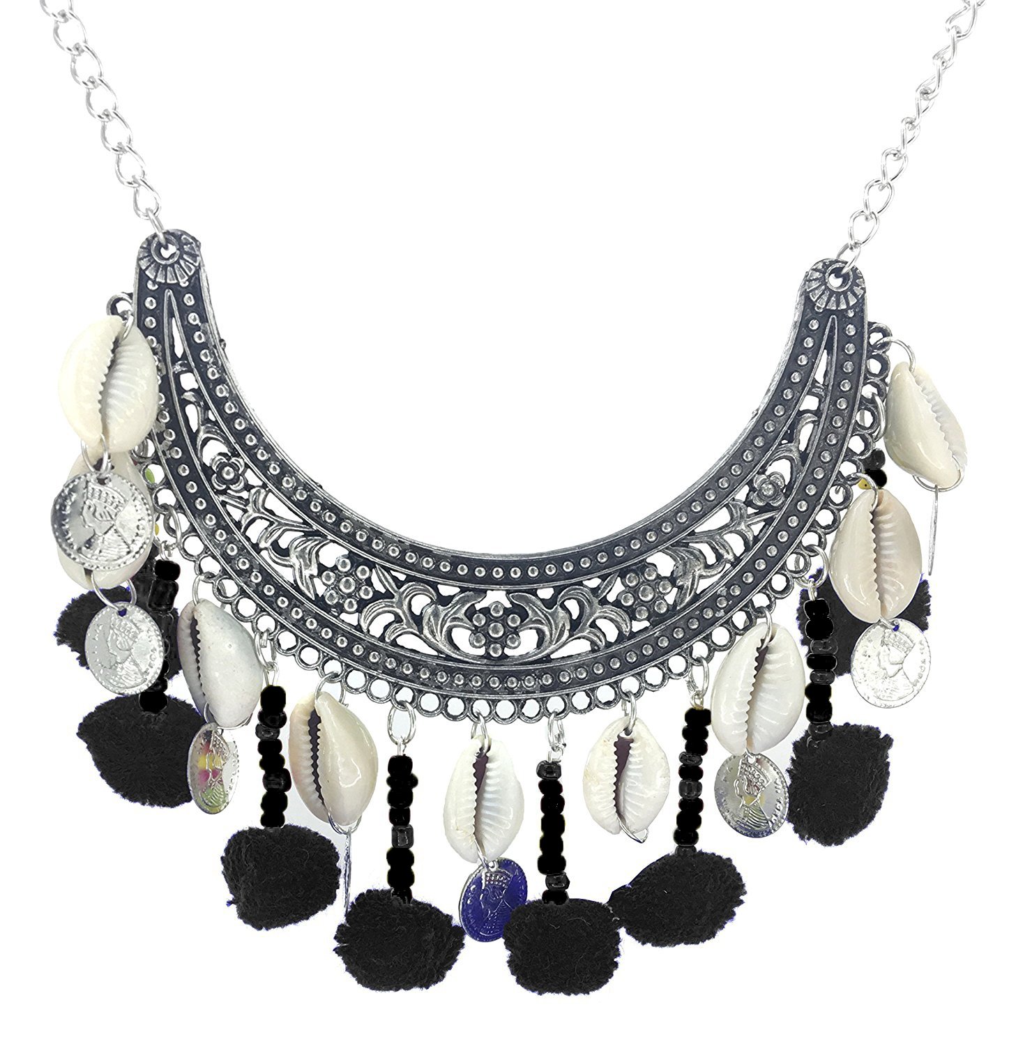 See full amazon price history chart for YouBella Jewellery Oxidised German Silver Necklace Jewellery for Girls/Women (Black) YouBella Jewellery Oxidised German Silver Necklace Jewellery for Girls/Women (Black) (B06XT6NKP5) Amazon Price History, Amazon Price Tracker