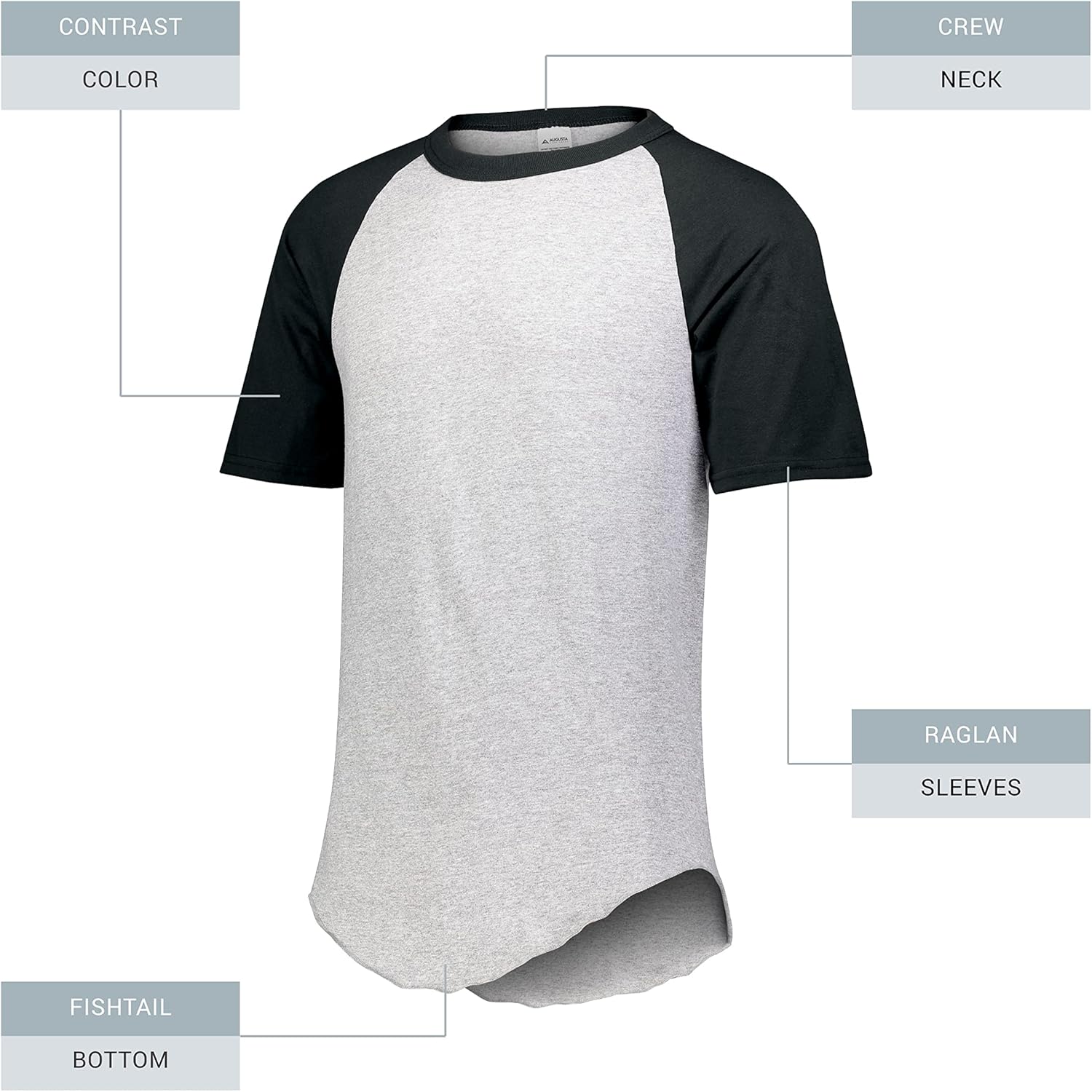 Augusta Sportswear Short Sleeve Baseball Jersey - Image 3