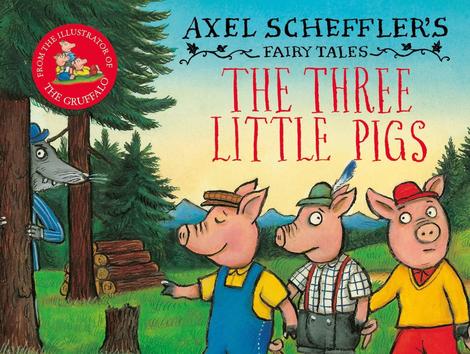The Three Little Pigs and the Big Bad Wolf Hardcover – May 5, 2022